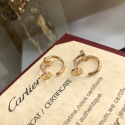까르띠에 Cartier JUSTE UN CLOU 저스트 운 클루 귀걸이 옐로우 골드