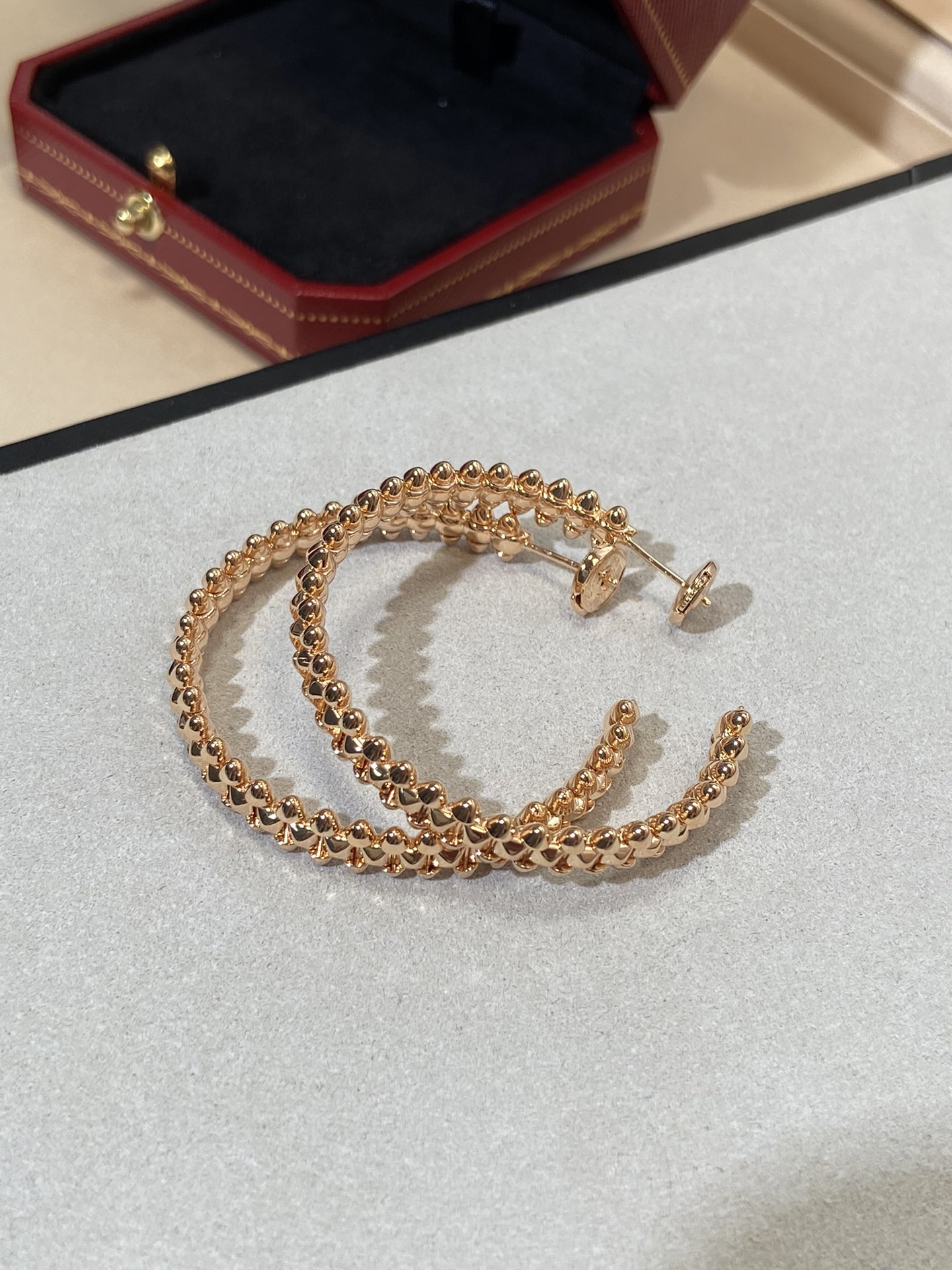 까르띠에 Cartier CLASH DE CARTIER 클래쉬 드 까르띠에 귀걸이 핑크 골드
