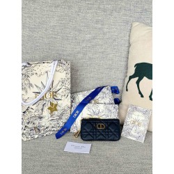 디올 Dior 30 Montaigne Glycine S5158UWHC-M30G 카드 케이스 14.5CM