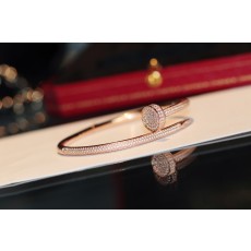 까르띠에 Cartier JUSTE UN CLOU 저스트 앵 끌루 브레이슬릿 팔찌 핑크 골드 3.5mm N6702117