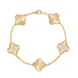 반클리프 Van Cleef & Arpels  Alhambra 알함브라 팔찌 190mm VCARP4KN00