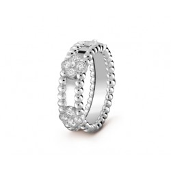 반클리프 Van Cleef & Arpels 뻬를리 스위트 클로버 Perlée sweet clovers 반지 화이트 골드   VCARP6MN00