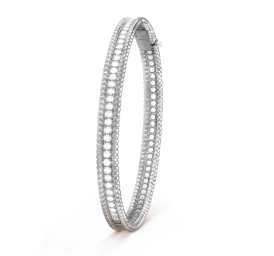 반클리프 Van Cleef & Arpels 뻬를리 다이아몬드 브레이슬릿 Perlée diamonds 팔찌 화이트 골드 VCARP27J00