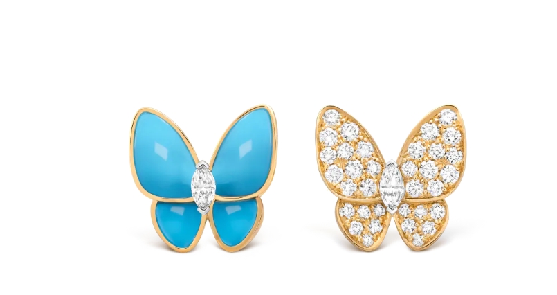 반클리프 Van Cleef & Arpels 투 버터플라이 Two Butterfly 귀걸이 VCARP7US00