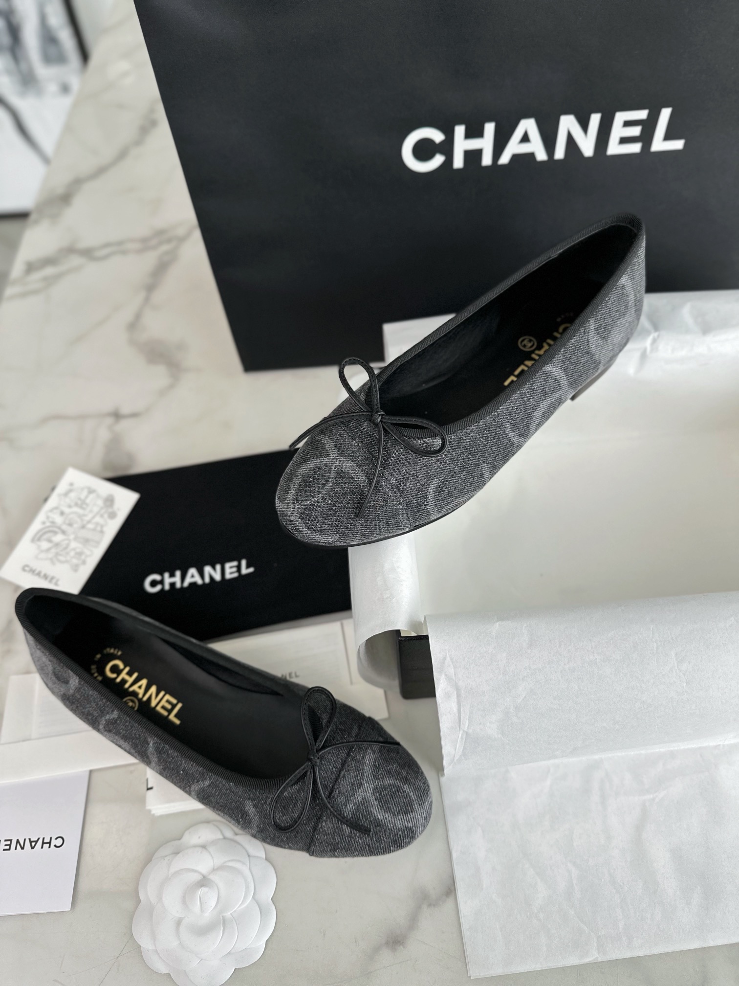 샤넬 CHANEL 발레 슈즈