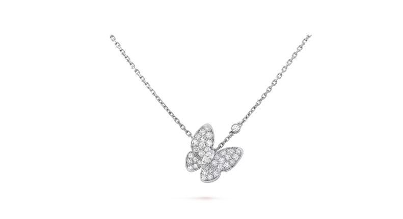 반클리프 Van Cleef & Arpels 투 버터플라이 Two Butterfly 목걸이 VCARO3M400