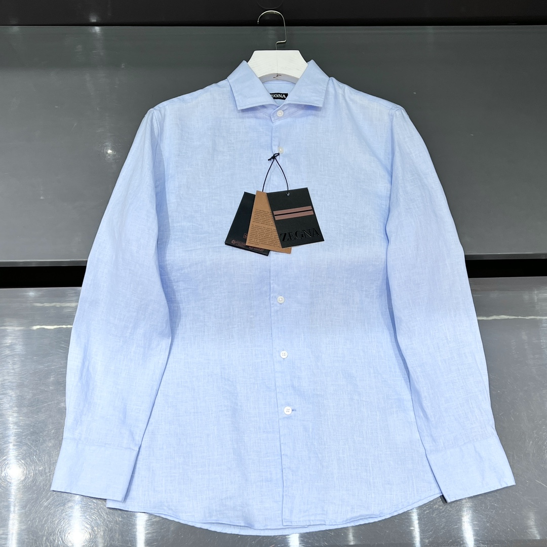 제냐 Zegna 긴팔 셔츠
