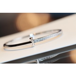티파니 Tiffany&Co 스마일 브레이 Tiffany T 팔찌