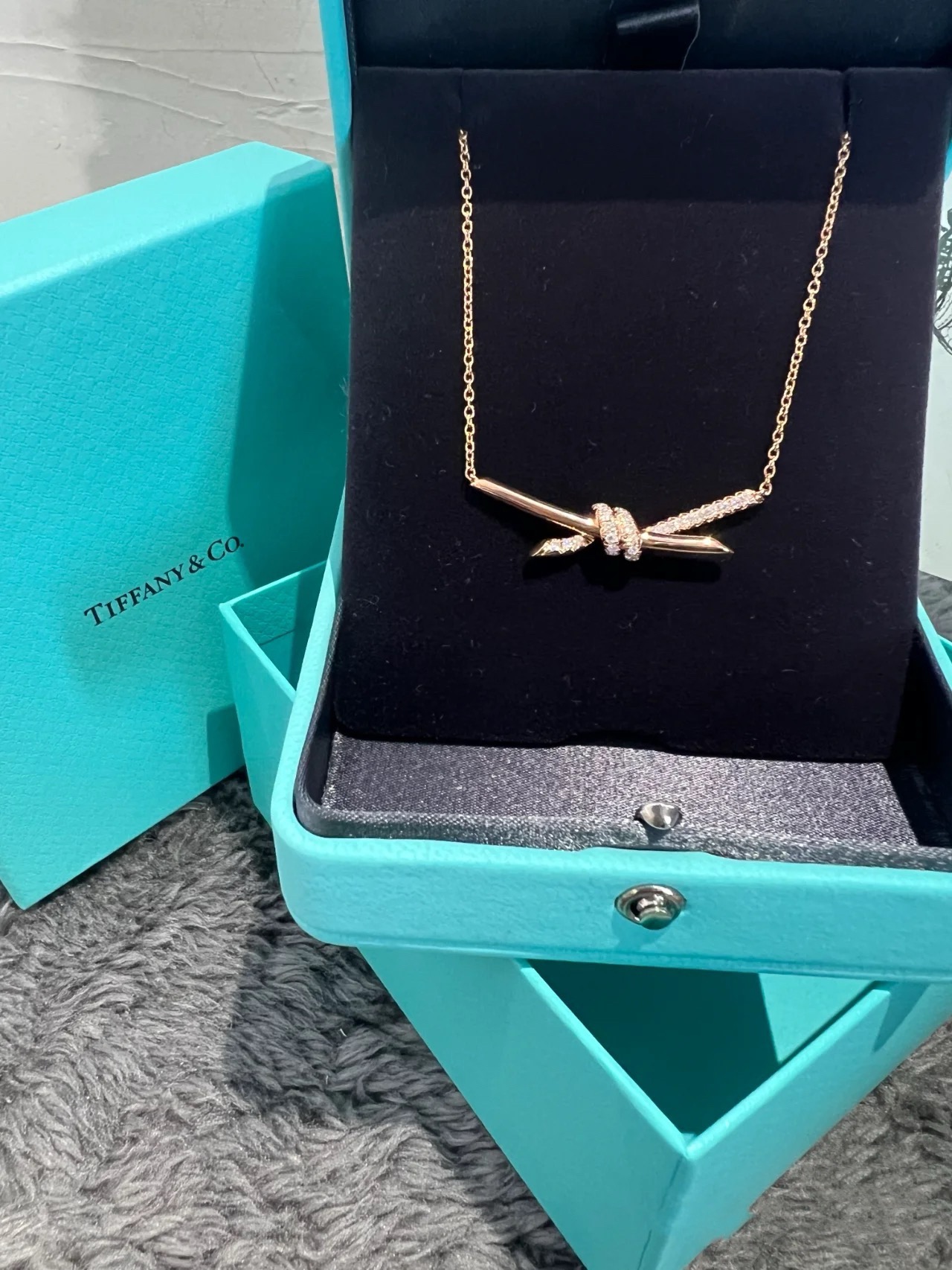 티파니 Tiffany&Co Tiffany Knot 티파니 노트 목걸이