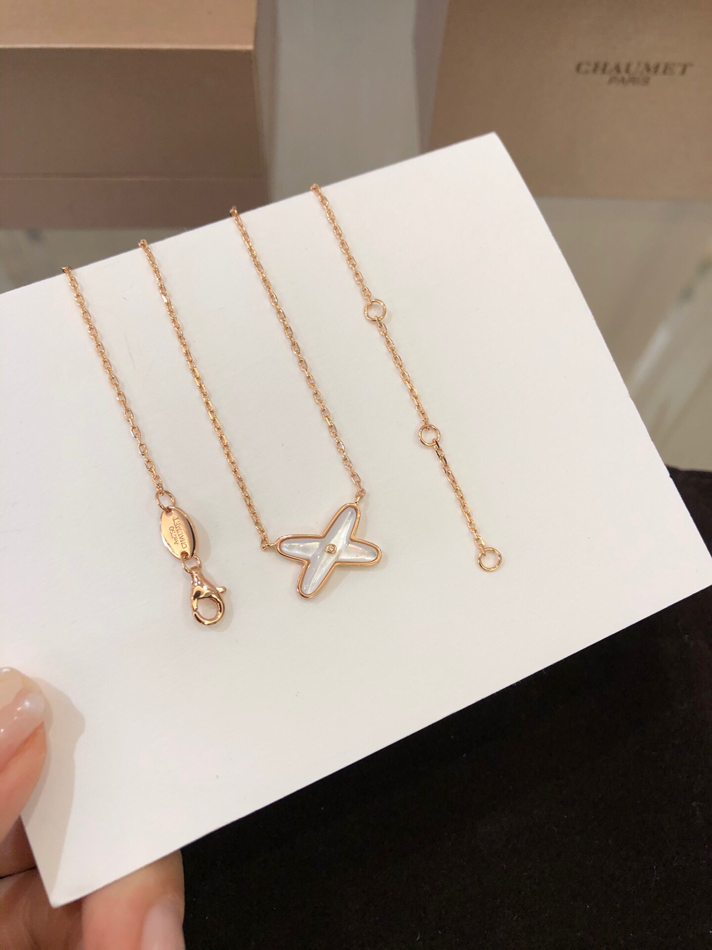 쇼메 Chaumet  JEUX DE LIENS 주 드 리앙  목걸이