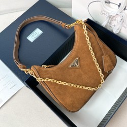 프라다 Prada 1BC204 탑 핸들백 22CM