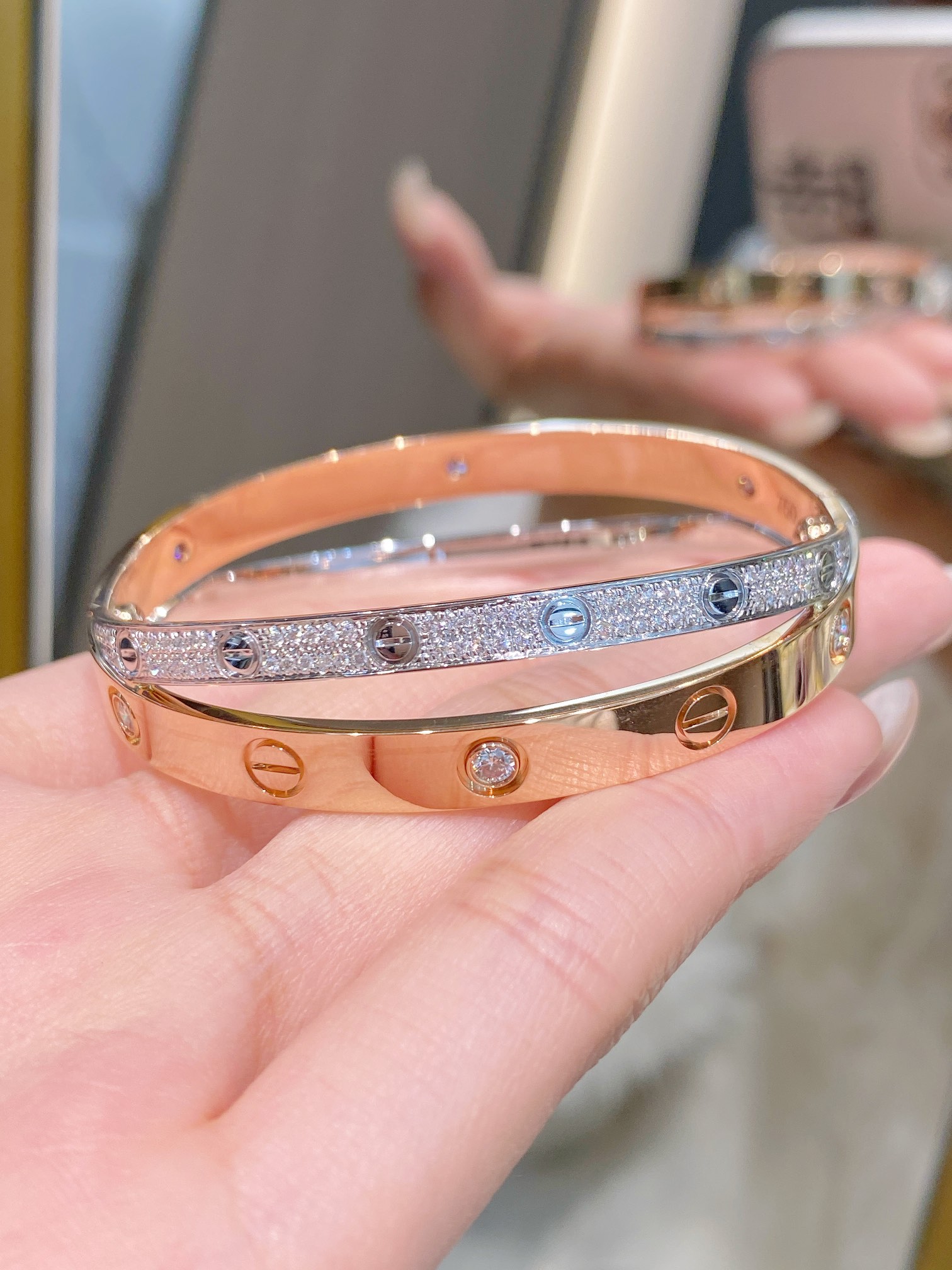까르띠에 Cartier LOVE 러브 팔찌