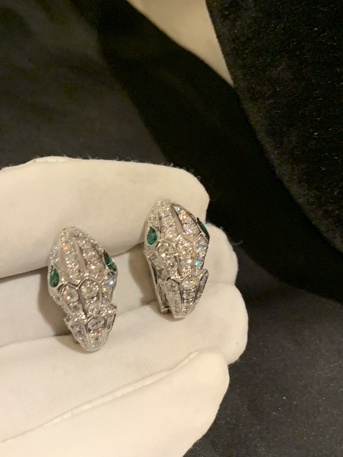 불가리 Bvlgari SERPENTI VIPER 세르펜티 바이퍼 귀걸이