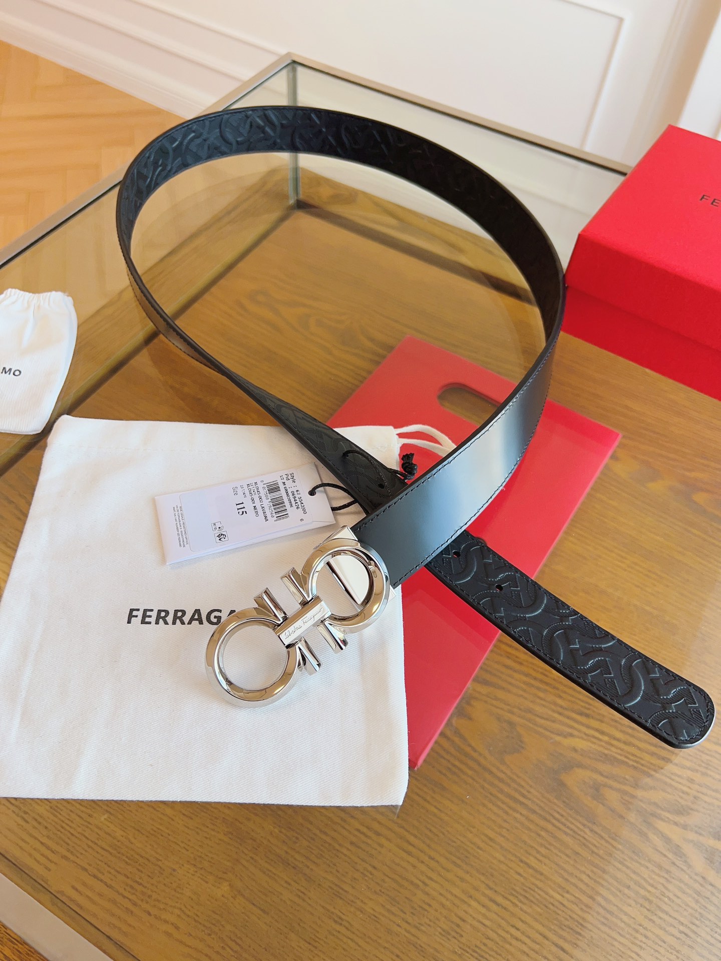 살바토레 페라가모 Salvatore Ferragamo 벨트 35mm