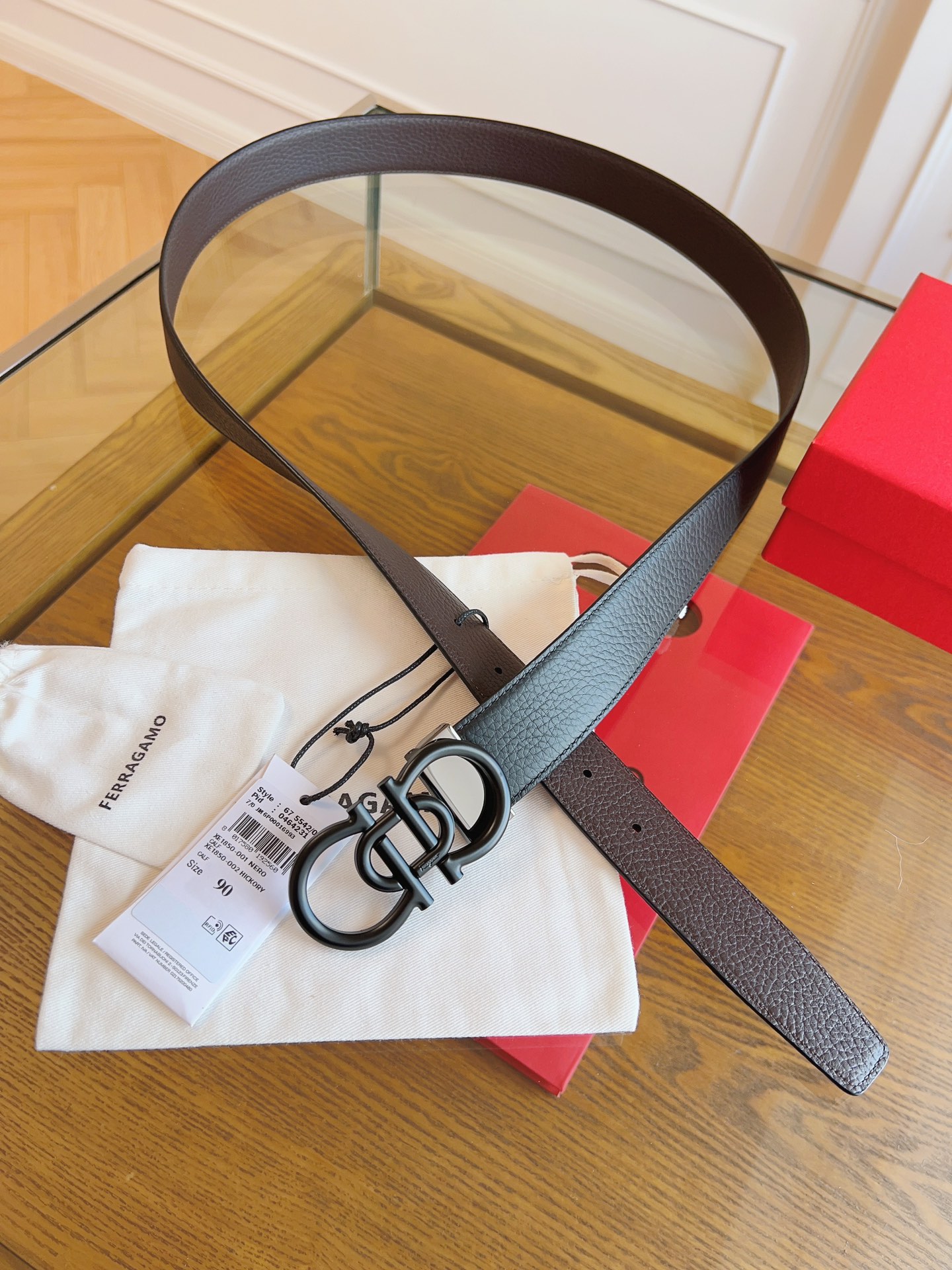 살바토레 페라가모 Salvatore Ferragamo 벨트 35mm
