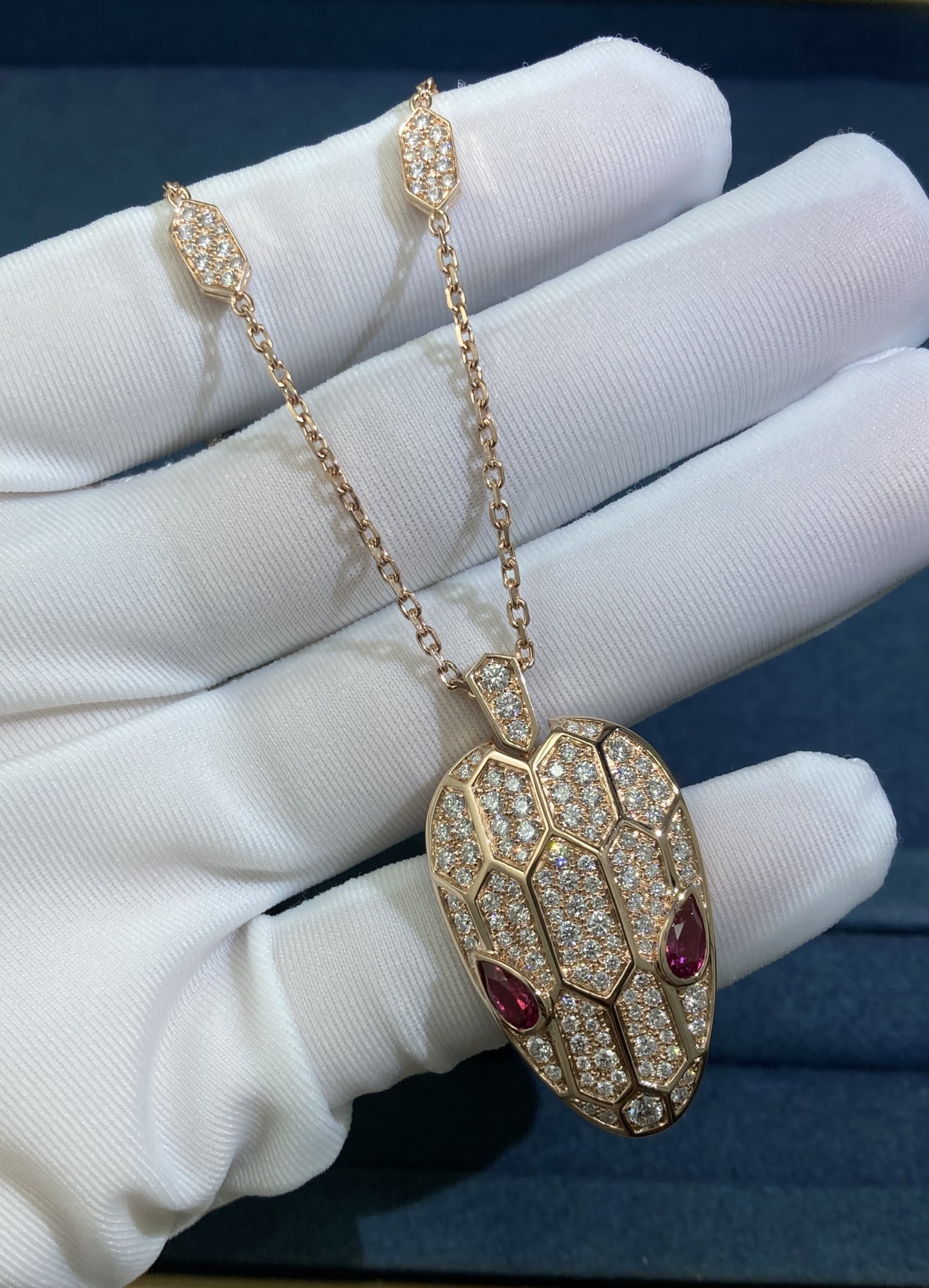불가리 Bvlgari SERPENTI VIPER 세르펜티 바이퍼 목걸이