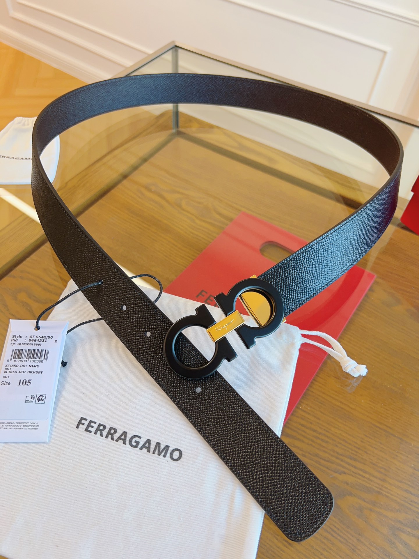살바토레 페라가모 Salvatore Ferragamo 벨트 35mm