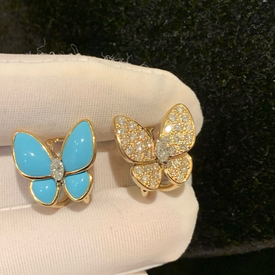 반클리프 Van Cleef & Arpels 투 버터플라이 Two Butterfly 귀걸이