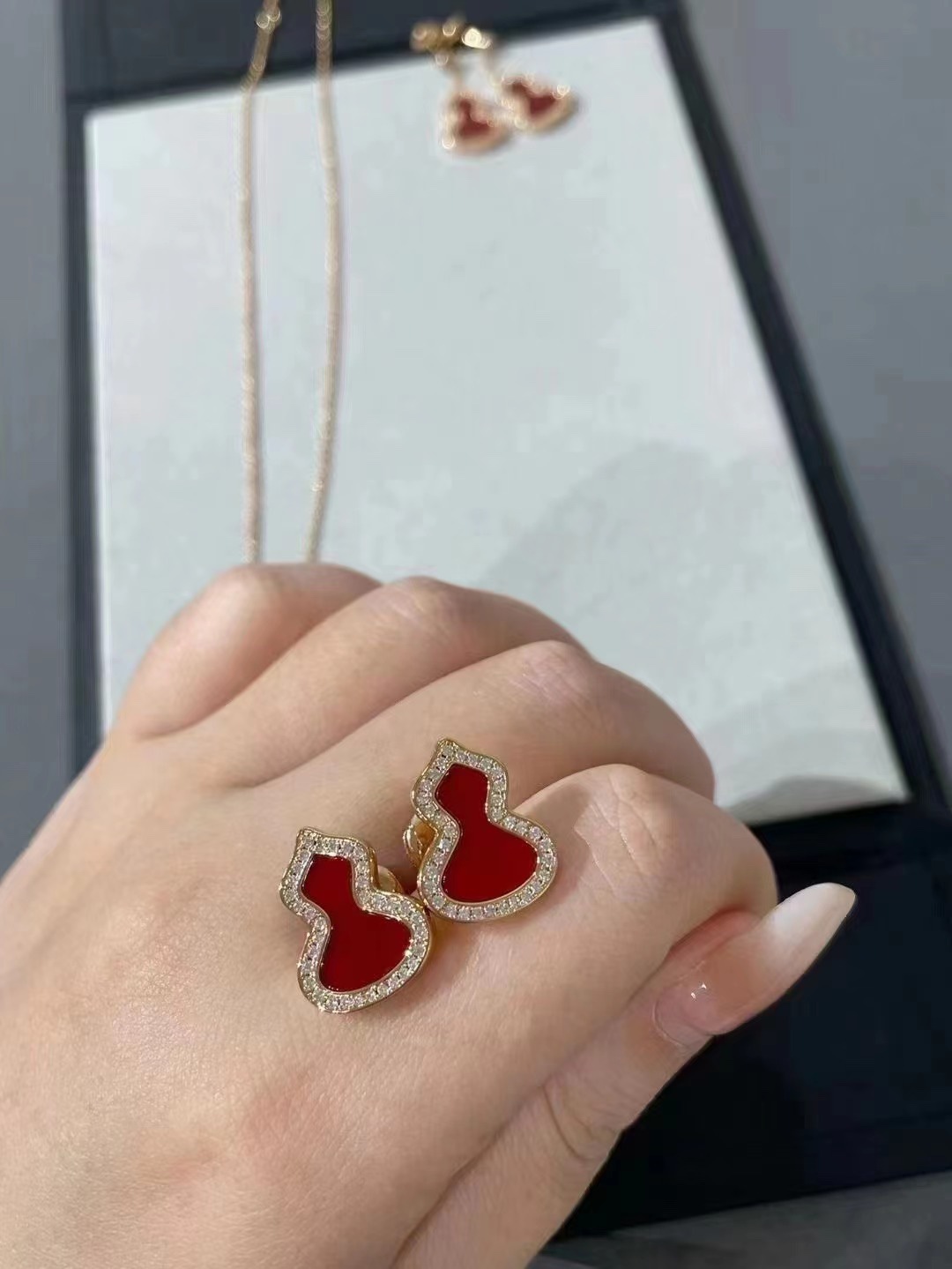 키린 Qeelin 귀걸이