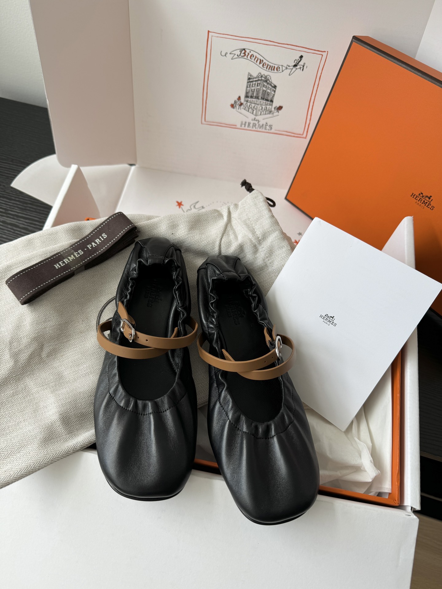 에르메스 Hermes 발레 슈즈