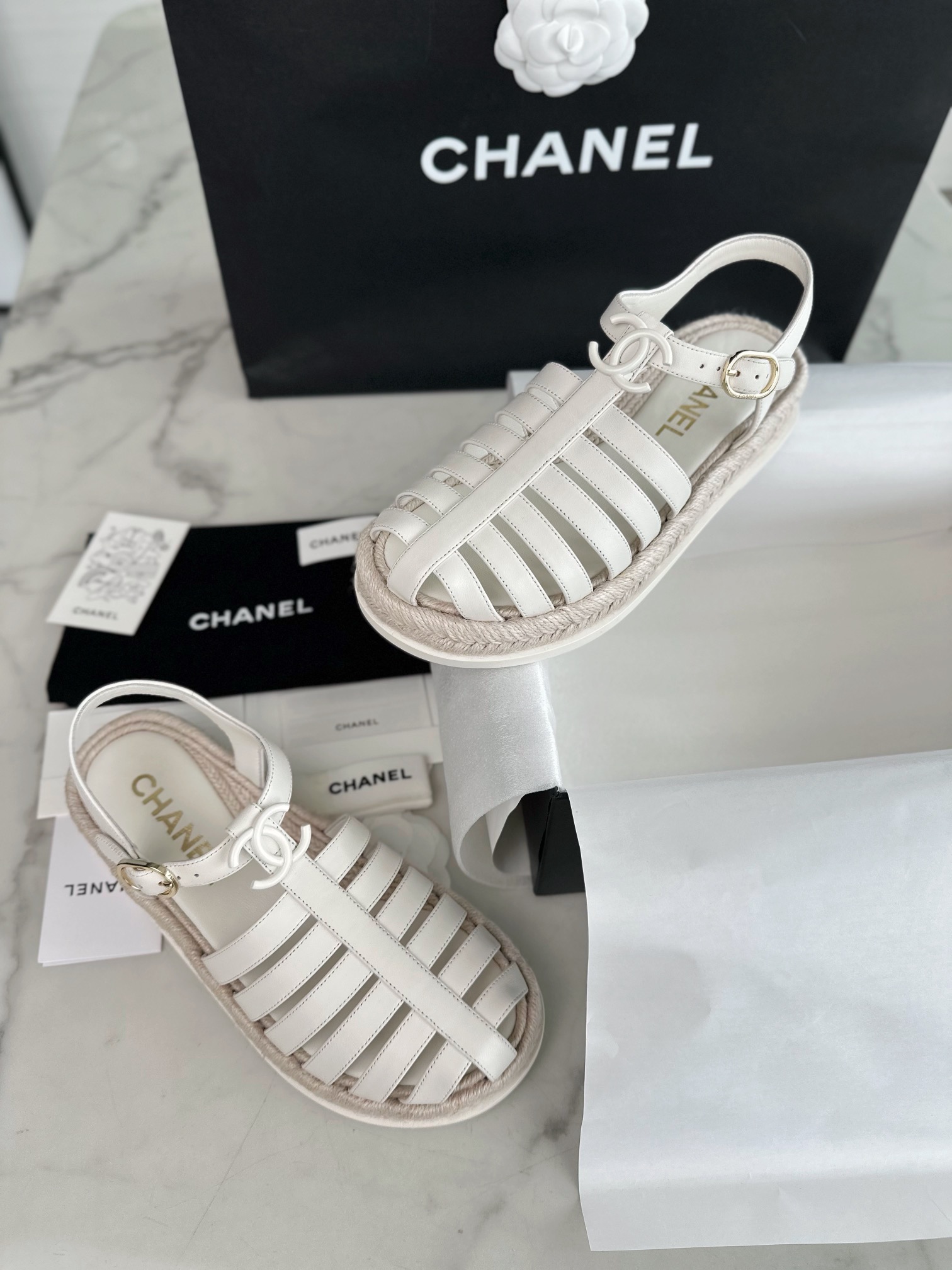 샤넬 CHANEL 샌들