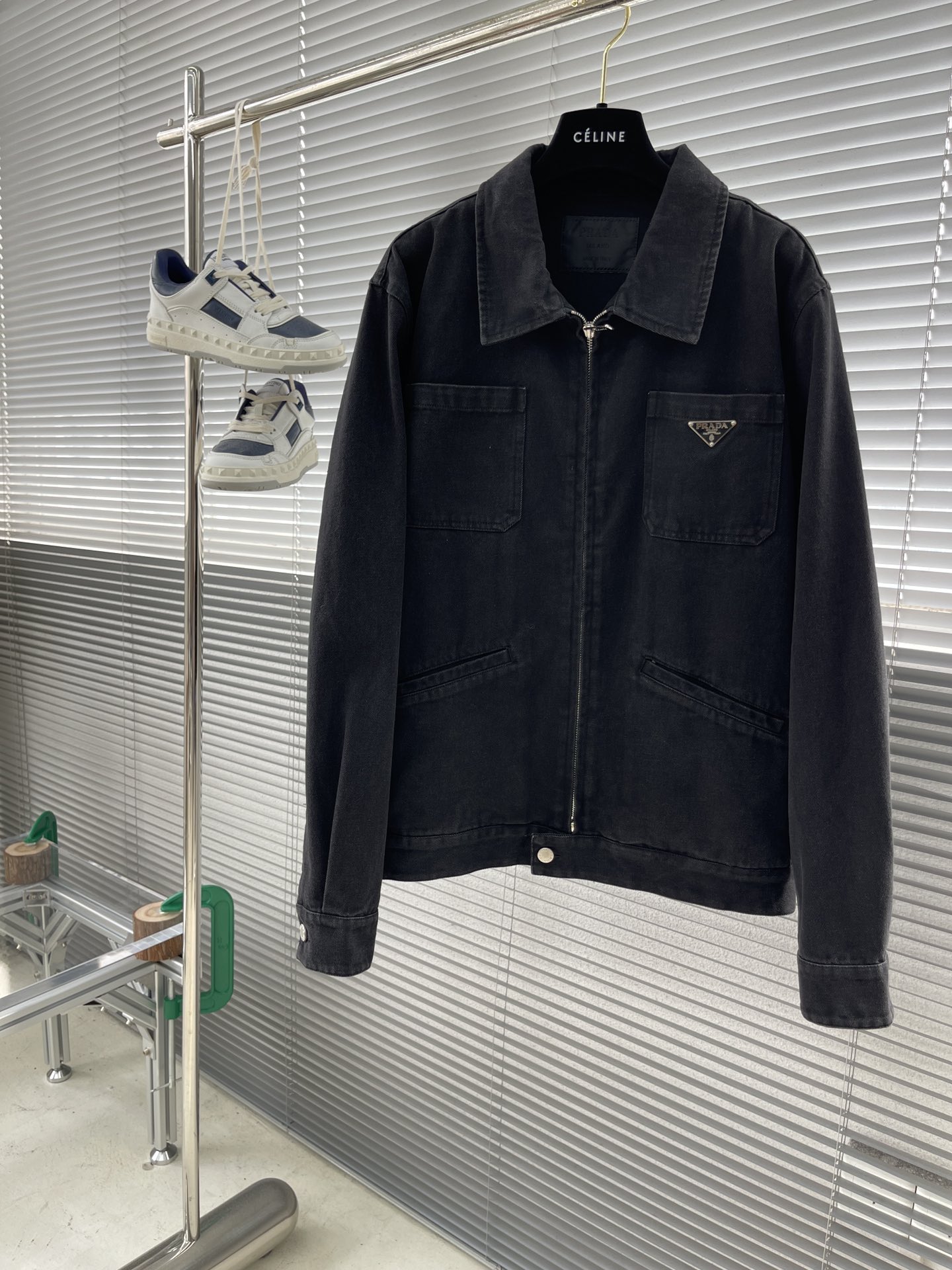 프라다 Prada 데님 재킷
