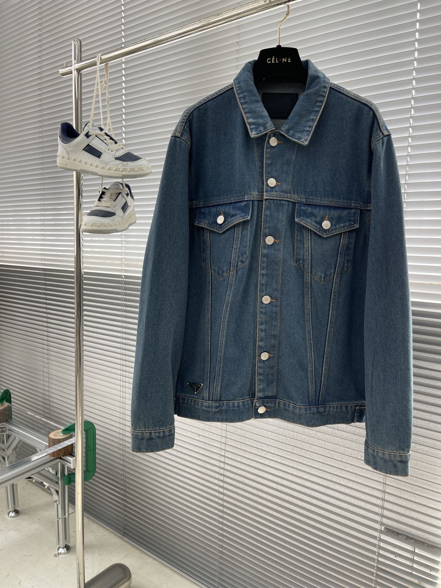 프라다 Prada 데님 재킷