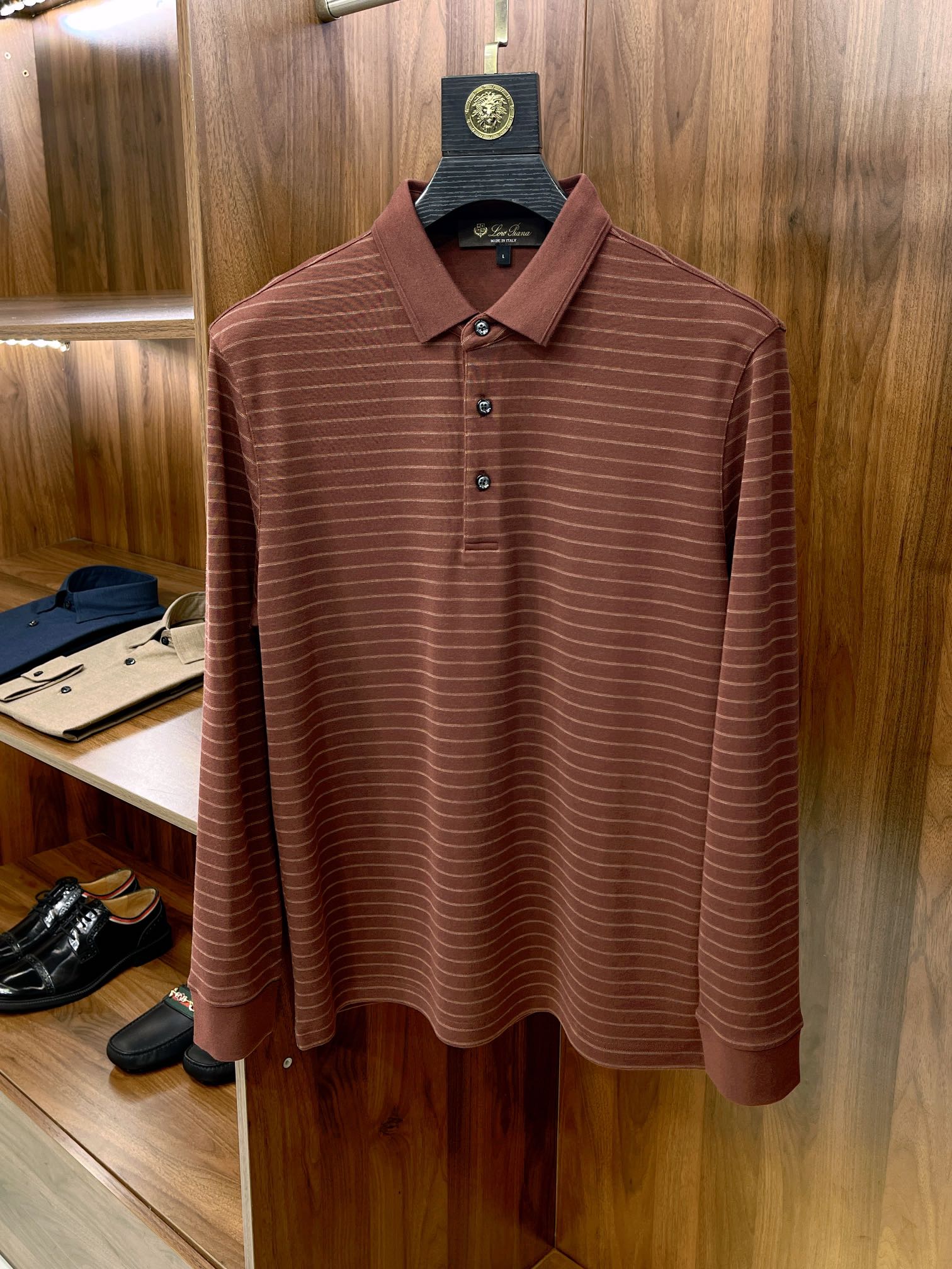 로로피아나 Loro Piana 긴팔 티셔츠