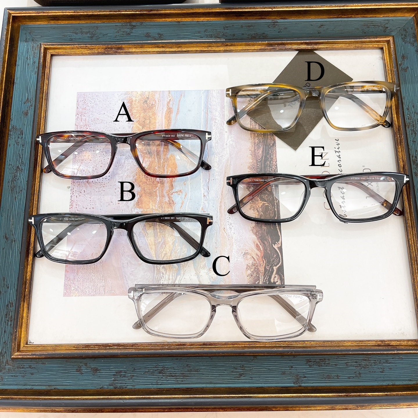 톰포드 Tom Ford FT5938 54口18-142