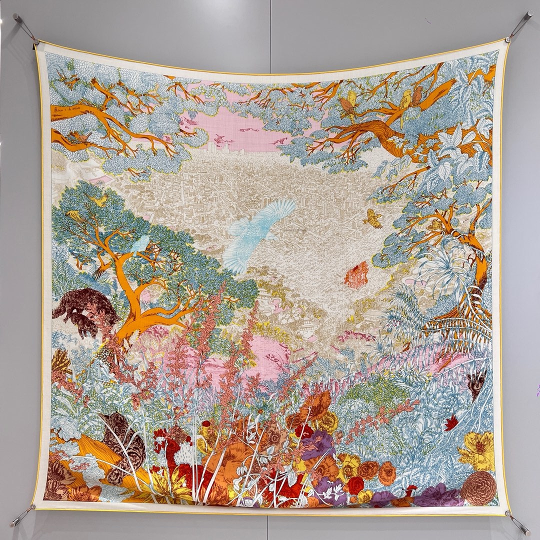 에르메스 Hermes 숄 140×140CM