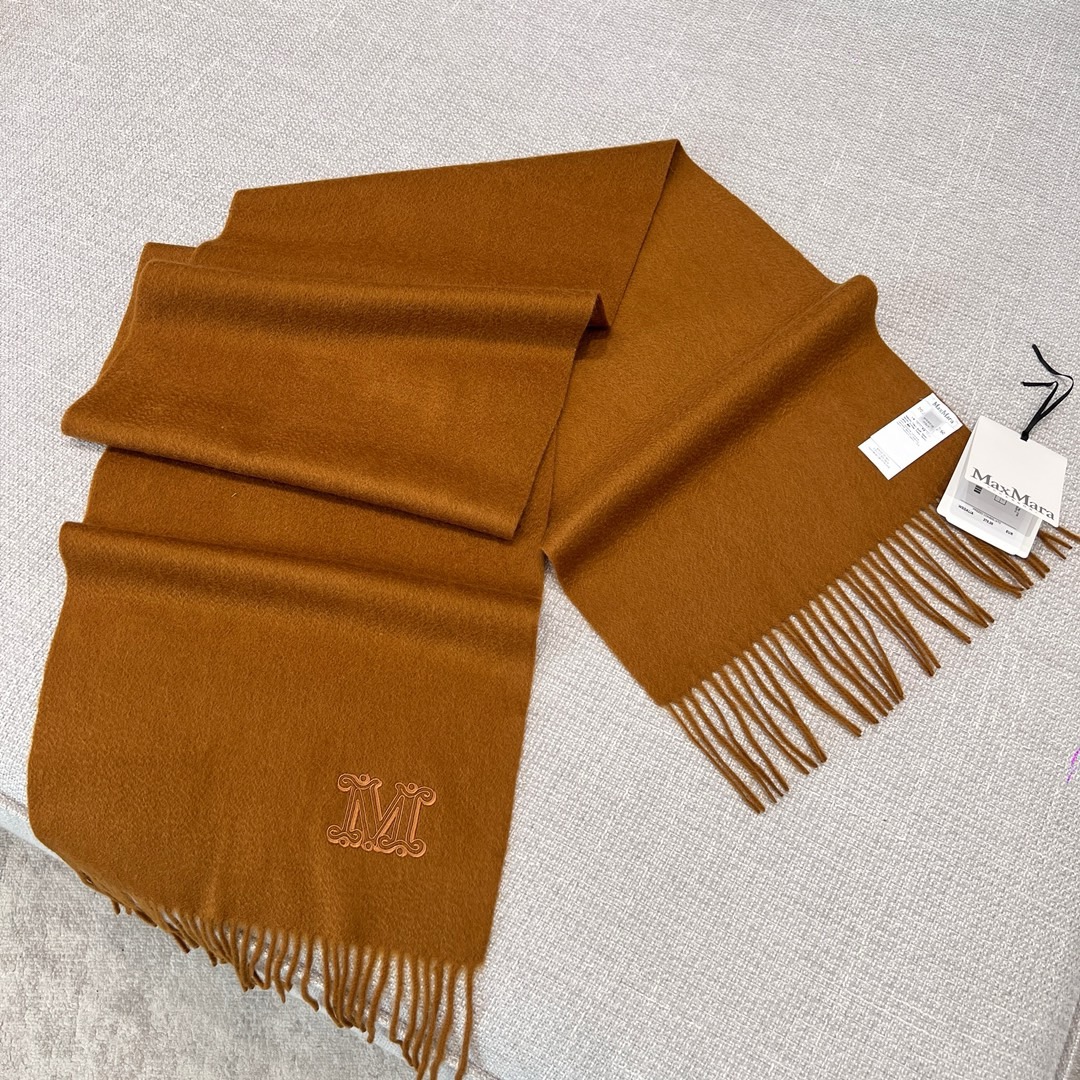 MaxMara 스카프 캐시미어 190×35CM