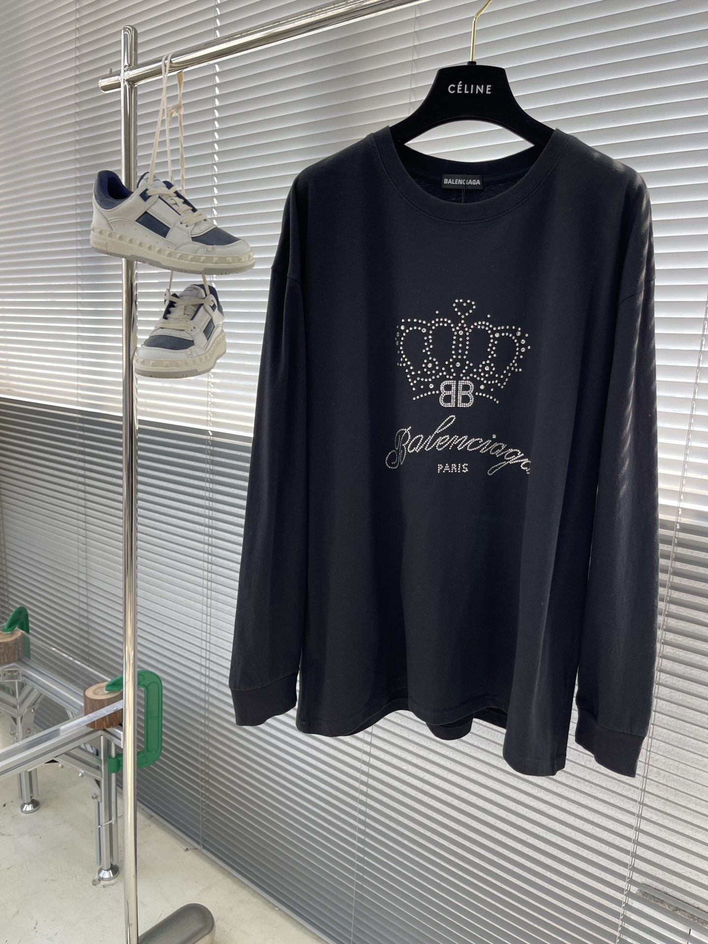 발렌시아가 Balenciaga 긴팔 티셔츠
