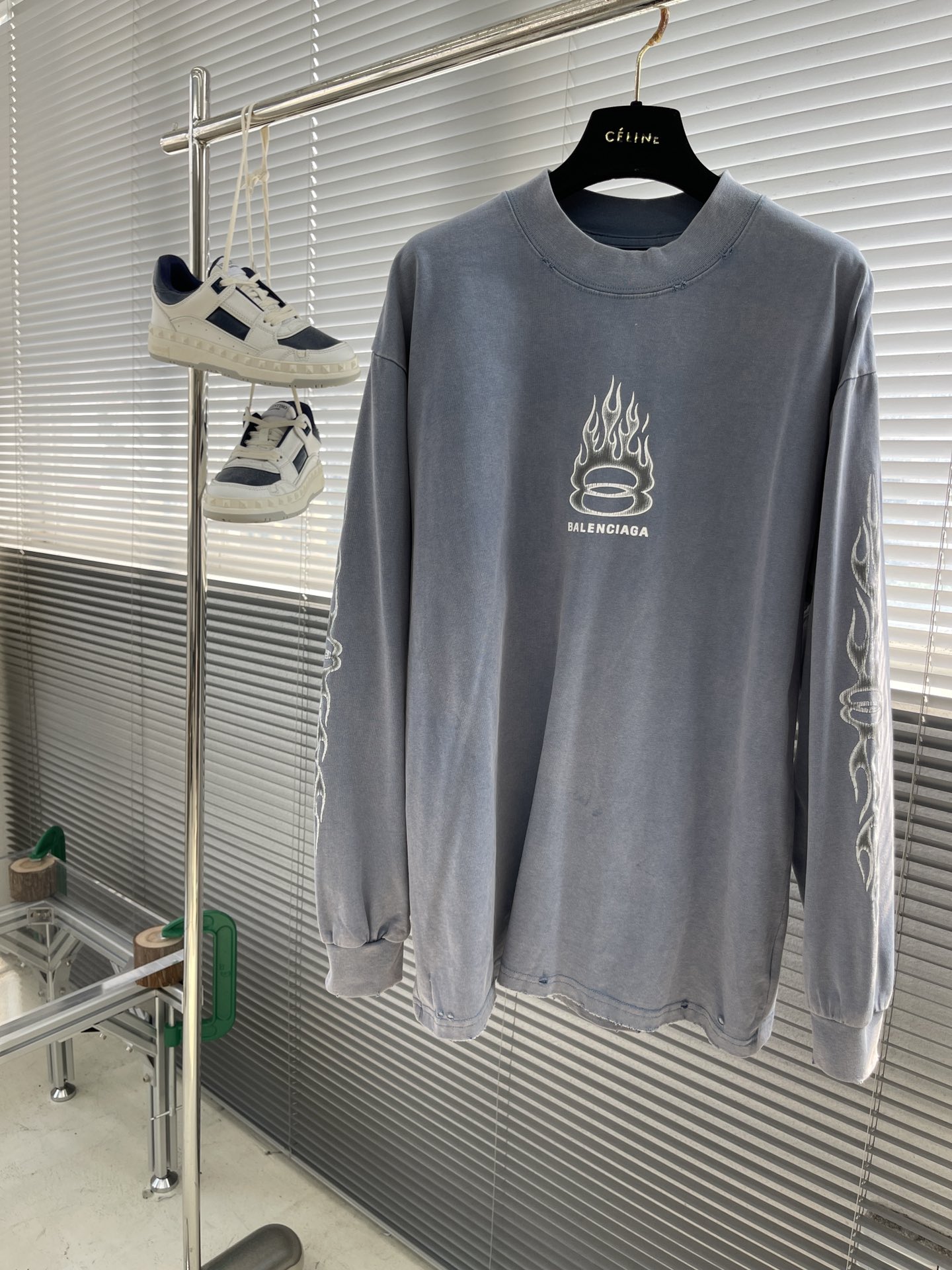 발렌시아가 Balenciaga 긴팔 티셔츠