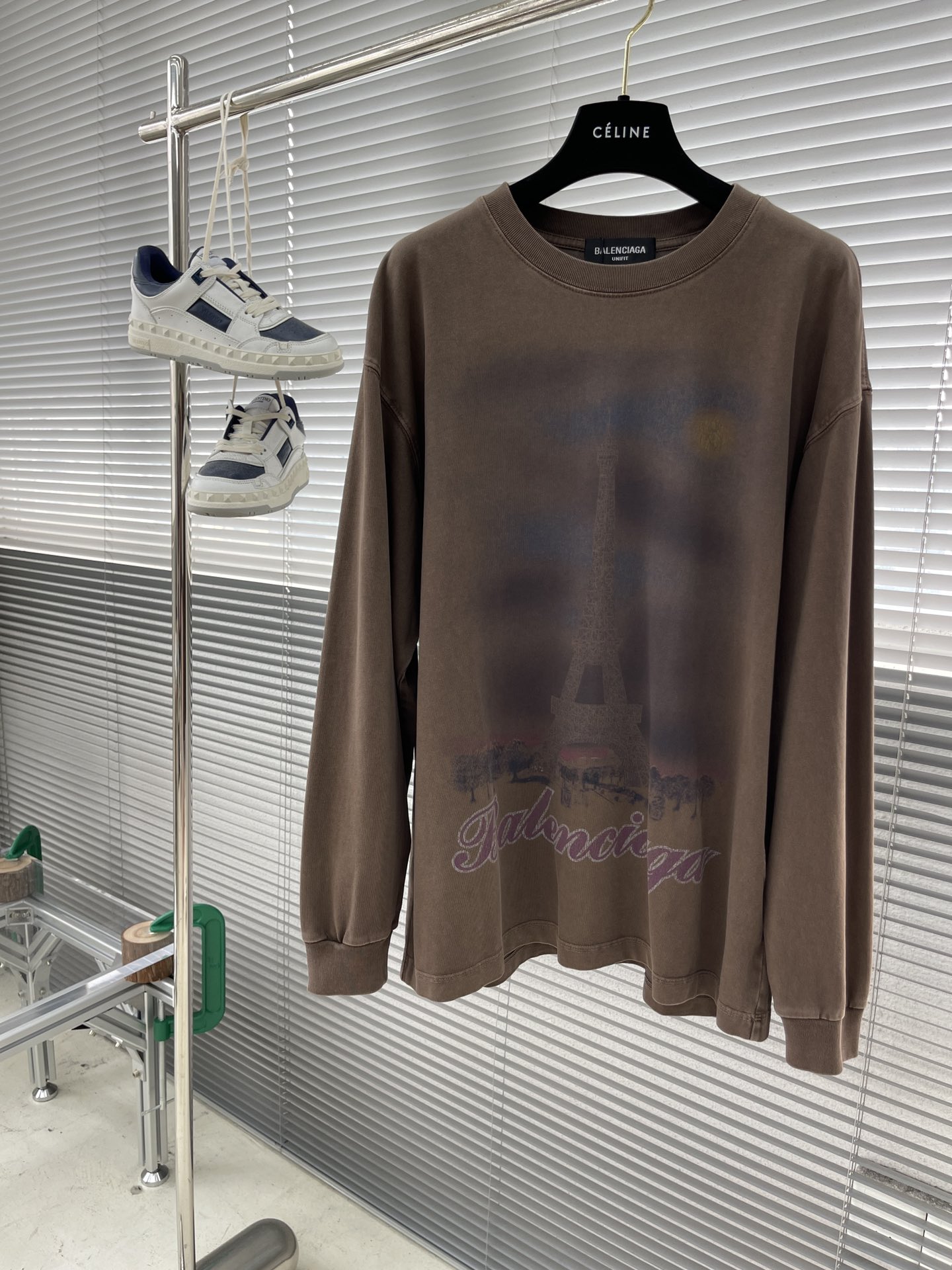 발렌시아가 Balenciaga 긴팔 티셔츠