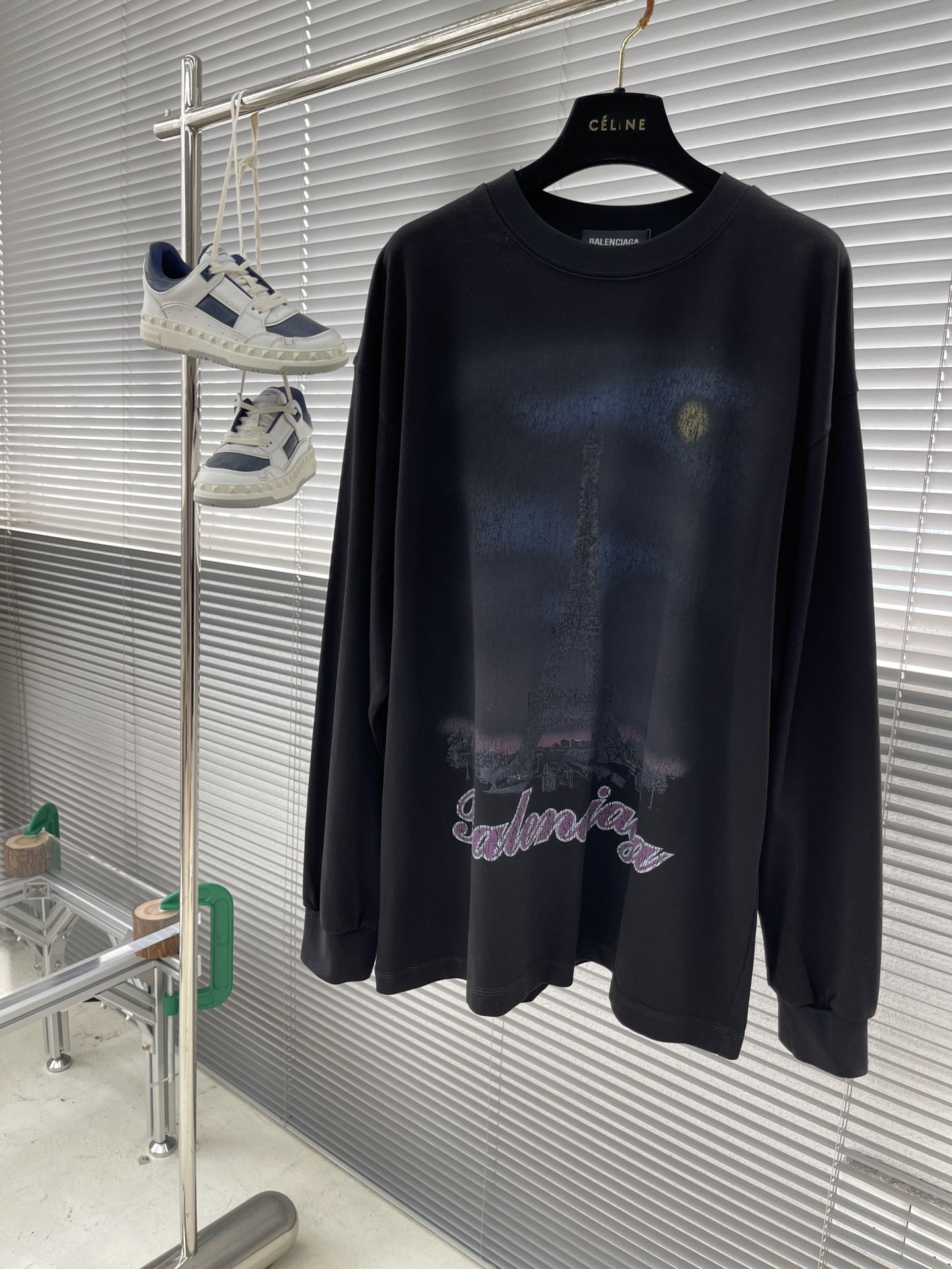 발렌시아가 Balenciaga 긴팔 티셔츠
