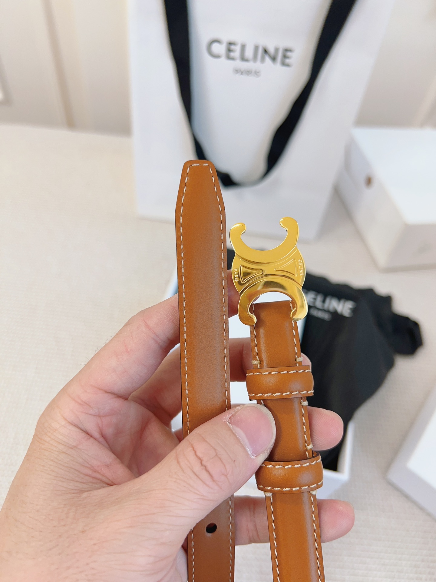 셀린느 CELINE 벨트 18mm
