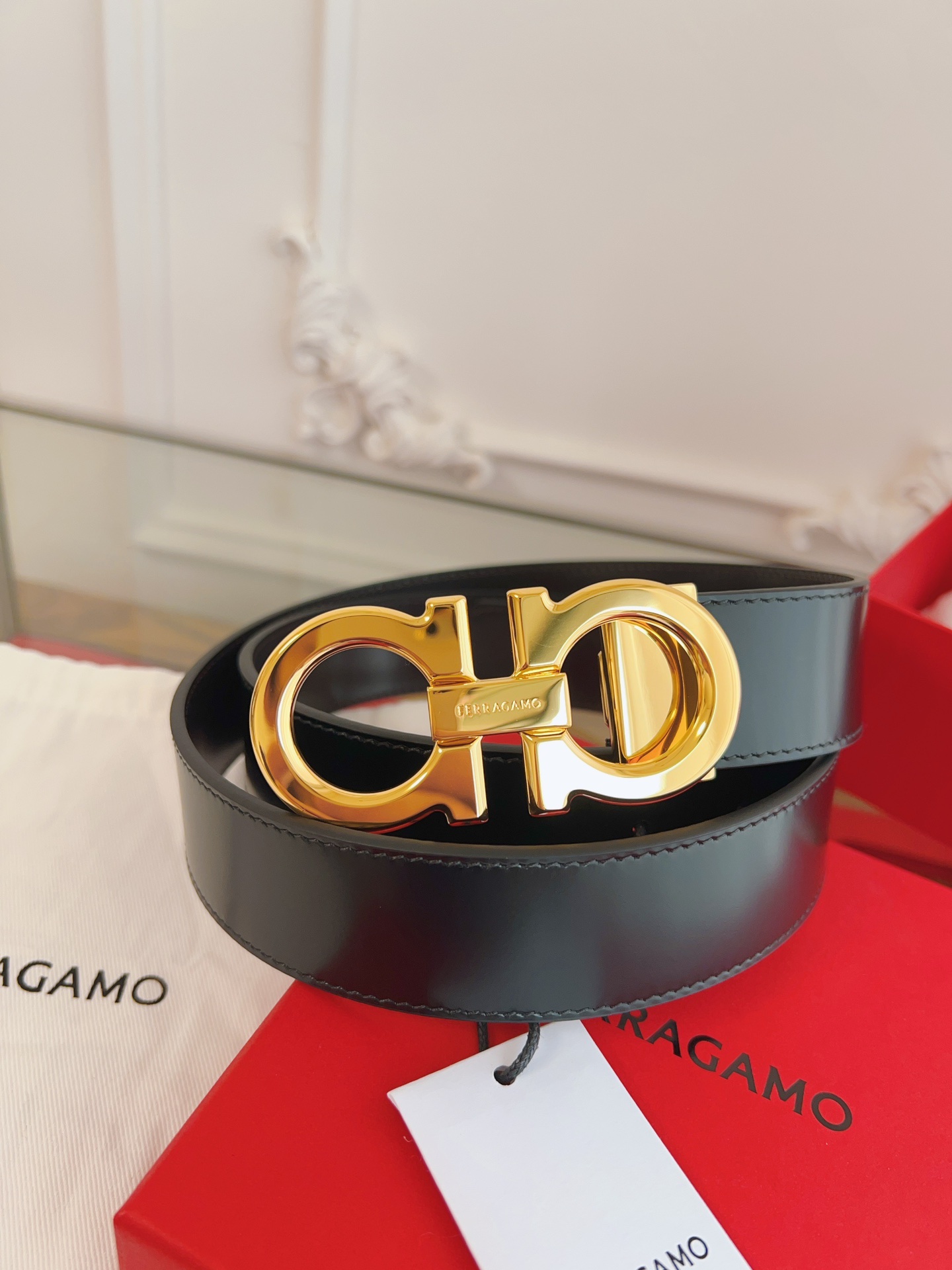 살바토레 페라가모 Salvatore Ferragamo 벨트 35mm