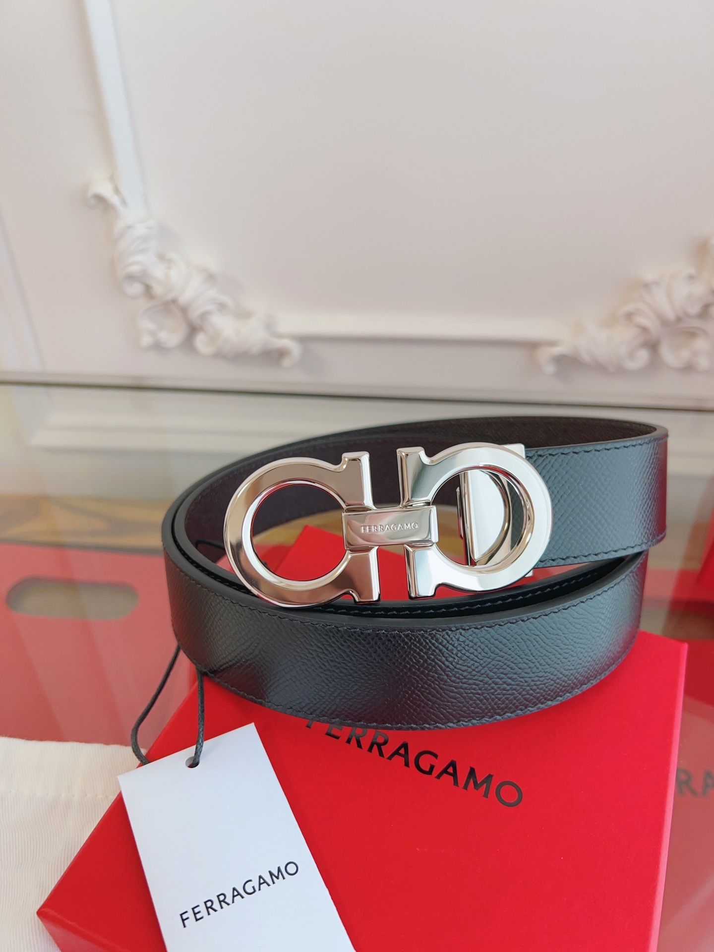 살바토레 페라가모 Salvatore Ferragamo 벨트 35mm