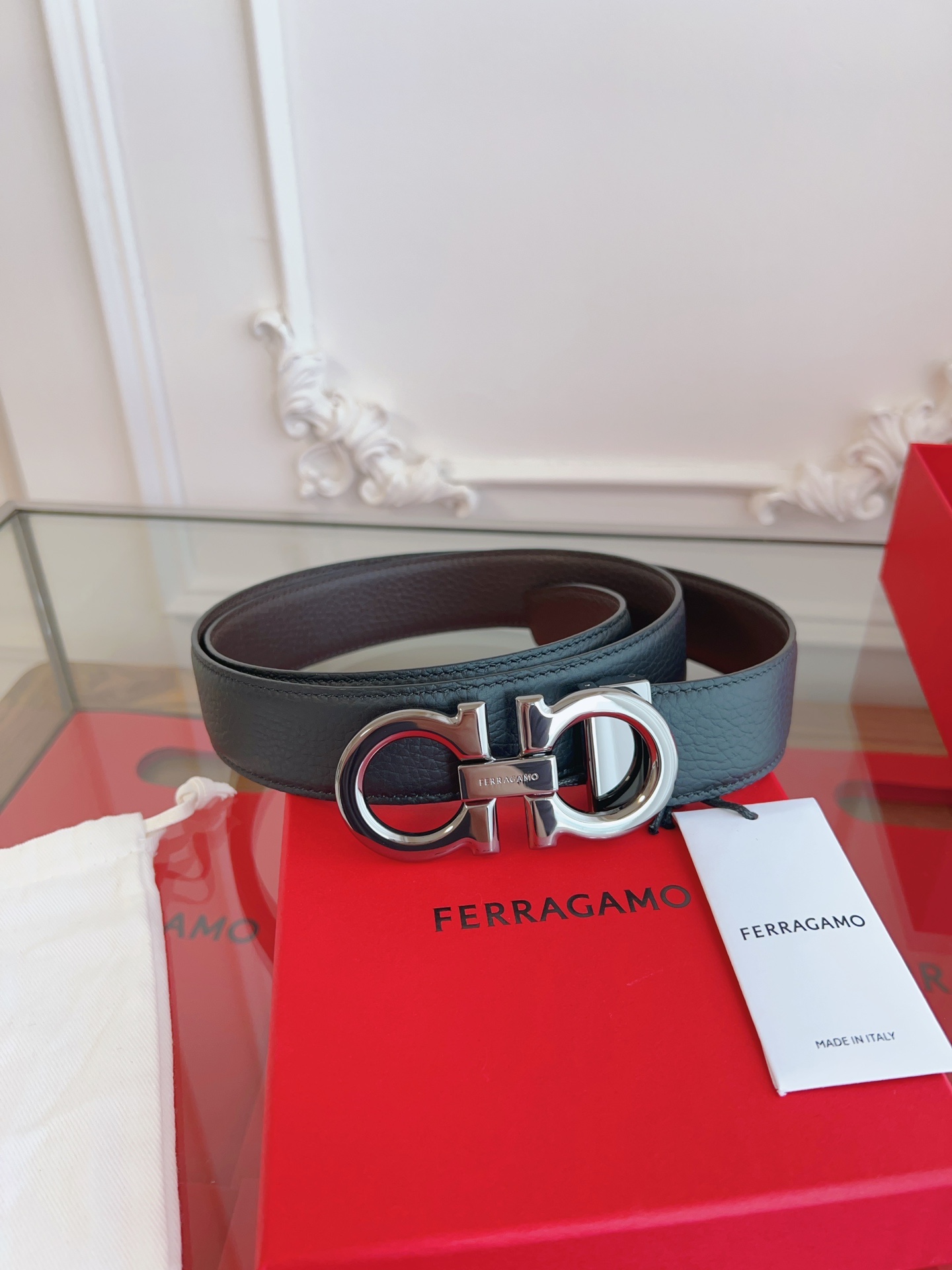 살바토레 페라가모 Salvatore Ferragamo 벨트 35mm