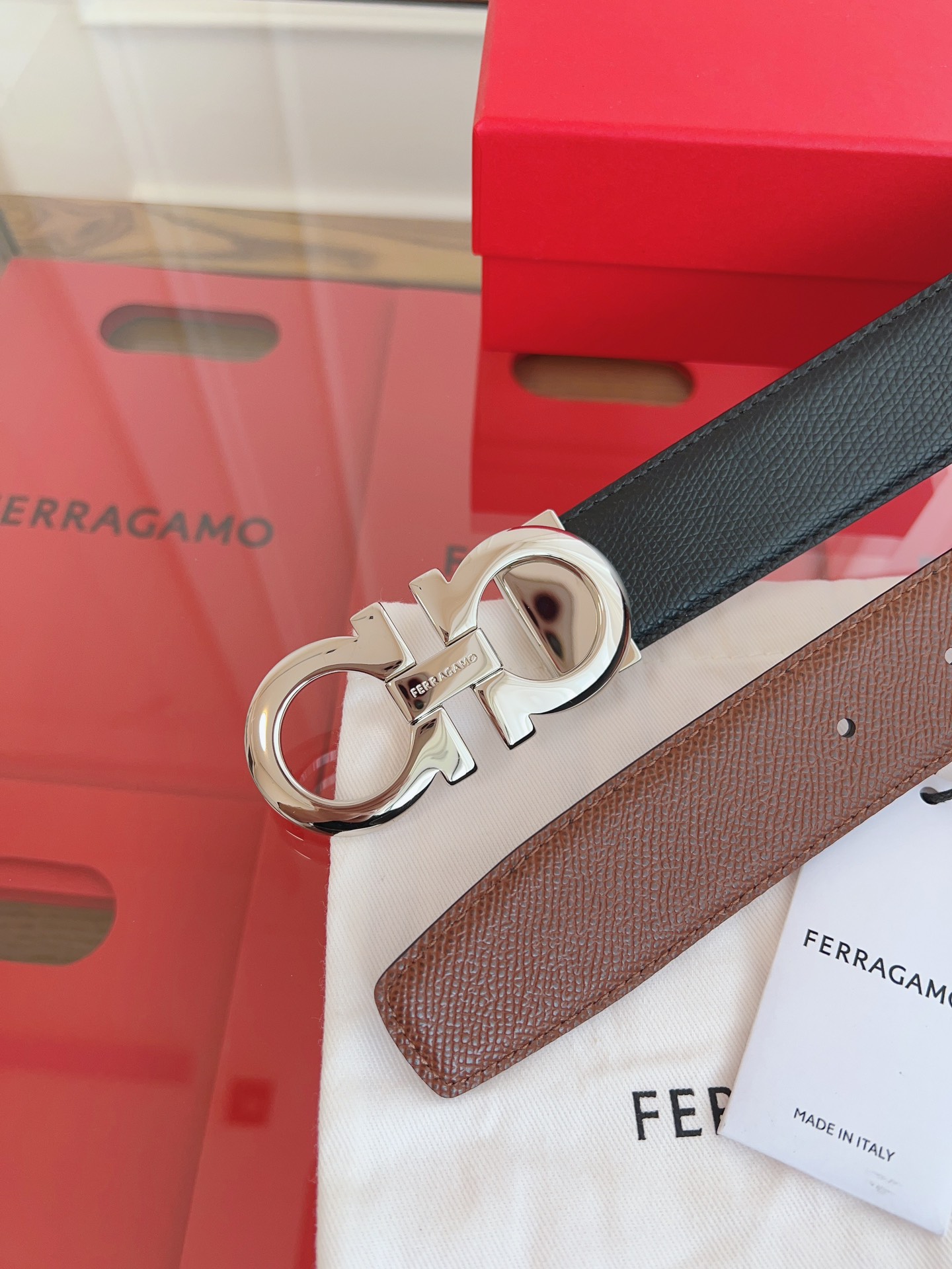 살바토레 페라가모 Salvatore Ferragamo 벨트 35mm