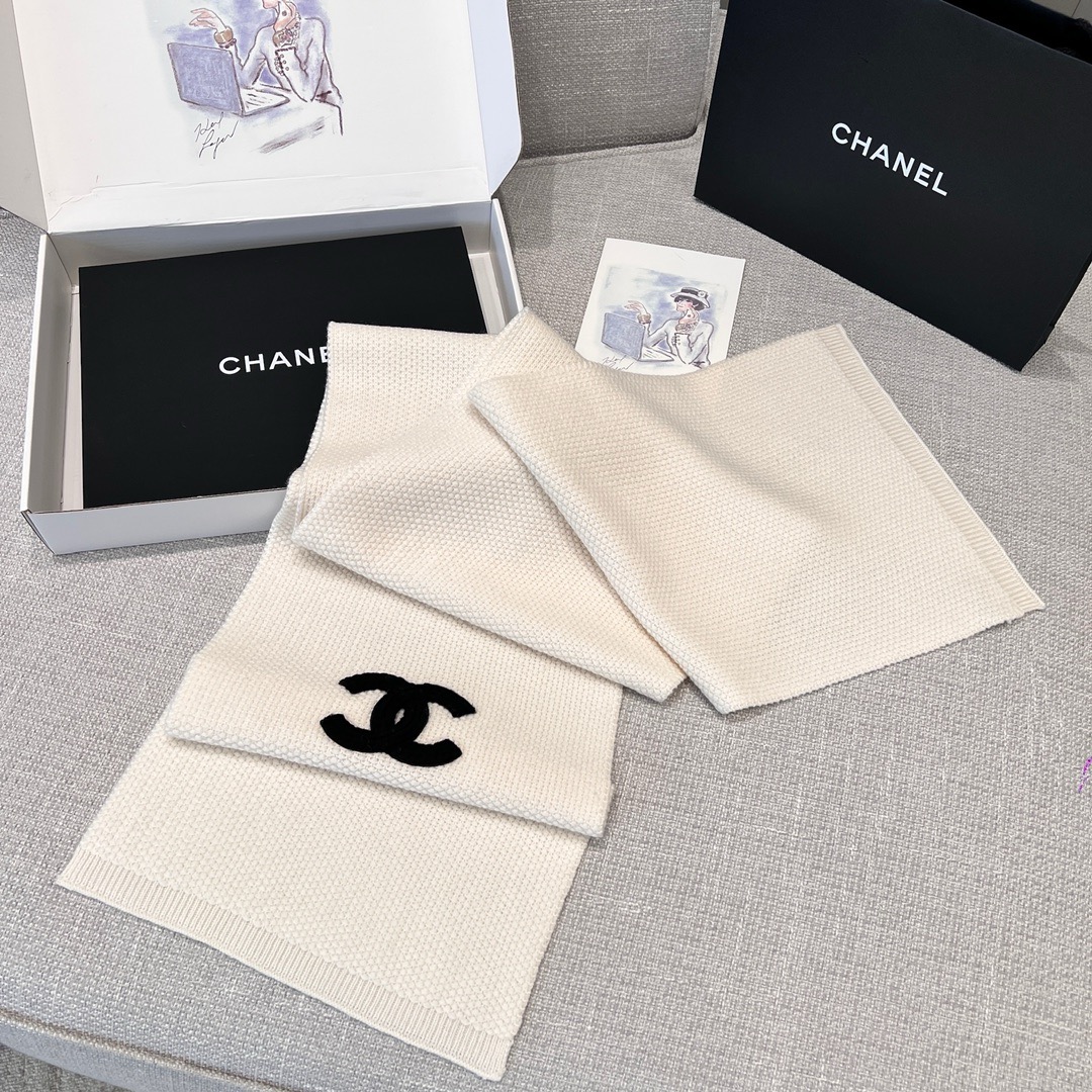 샤넬 CHANEL 스카프 200×35CM