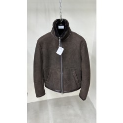 브루넬로 쿠치넬리 Brunello Cucineli 레더 재킷