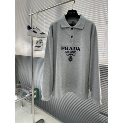 프라다 Prada 긴팔 티셔츠
