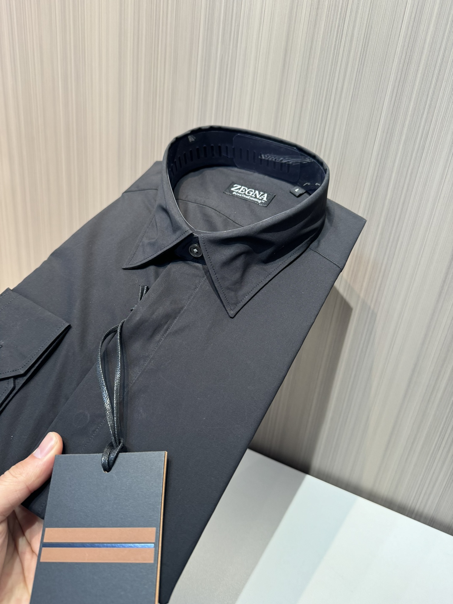 제냐 Zegna 긴팔 셔츠