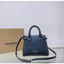 버버리 Burberry 7121 The Banner 탑 핸들백 22CM