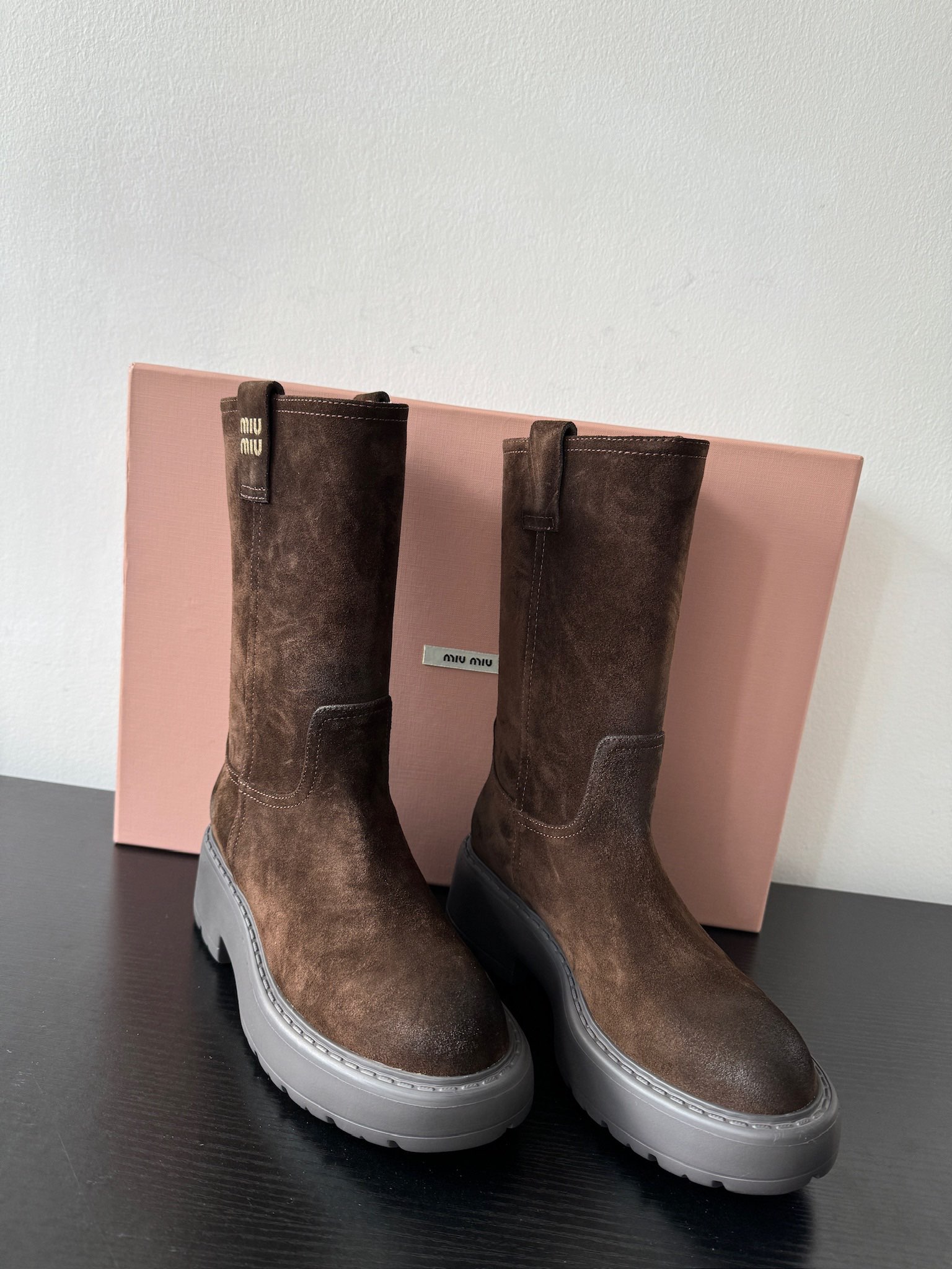 미우 미우 Miu Miu 부츠