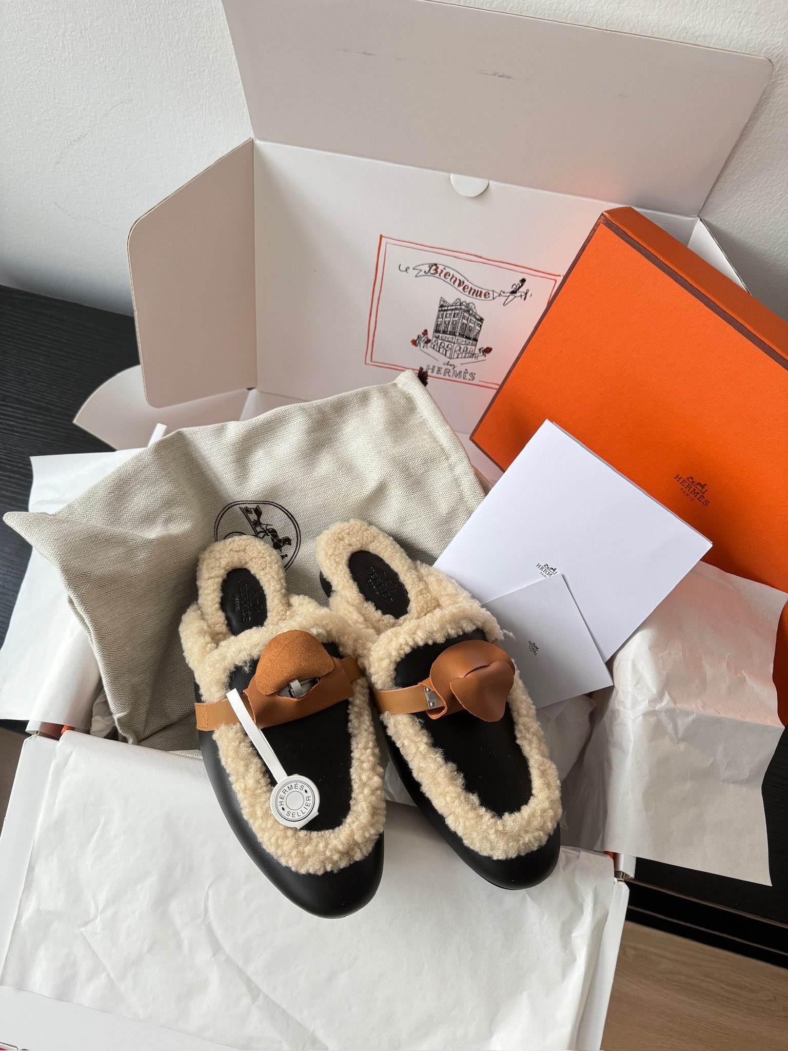 에르메스 Hermes 슬리퍼