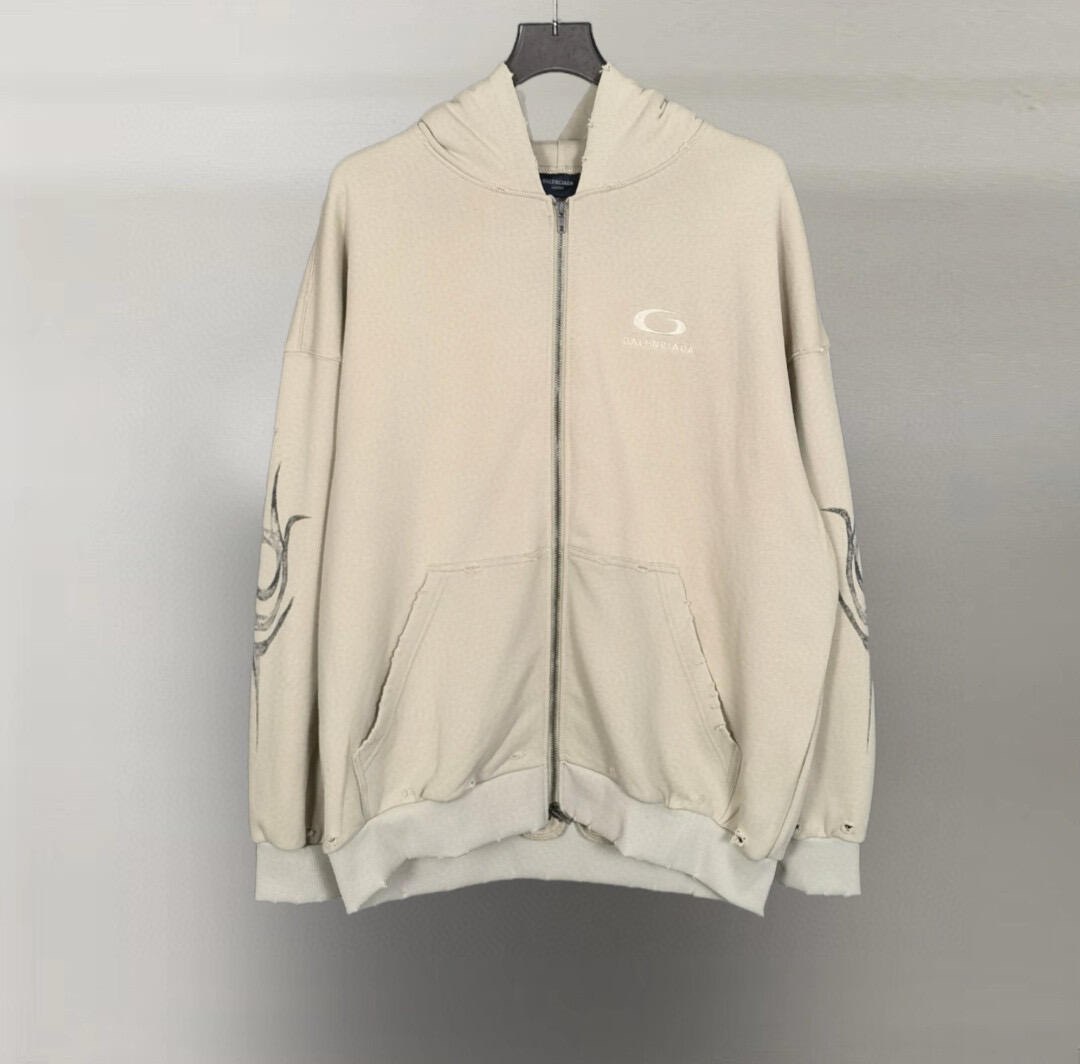 발렌시아가 Balenciaga 후드맨투맨 재킷