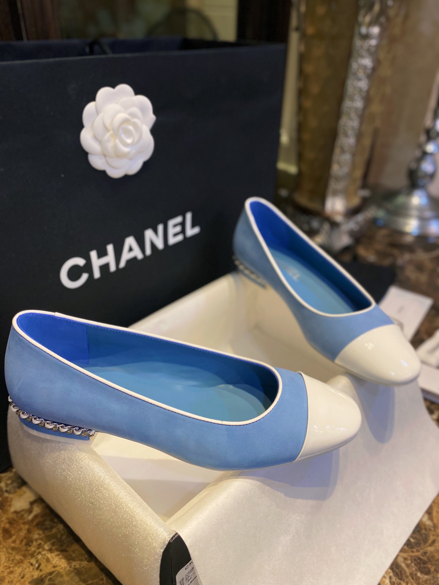 샤넬 CHANEL 플랫