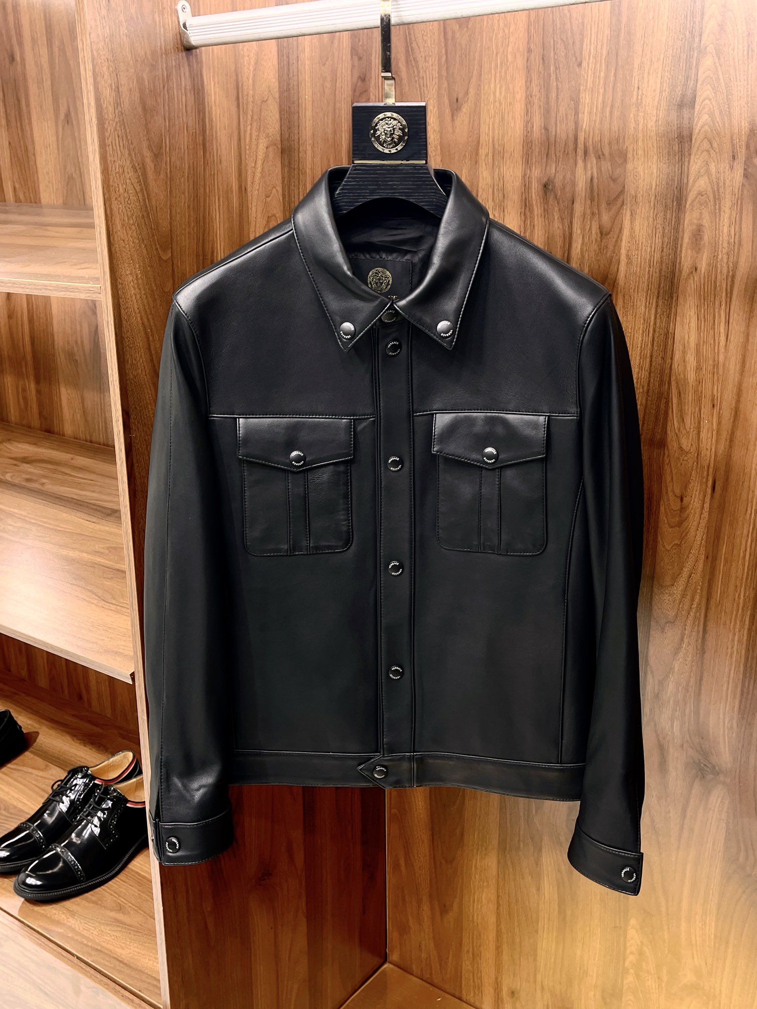 베르사체 Versace  레더자켓